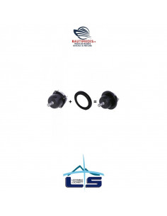 2201058 cache plastique pompe de direction hydraulique LECOMBLE & SCHMITT