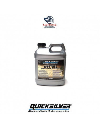 858038QB1 bidon huile 10 litres DFI OIL QUICKSILVER moteurs hors bord 2 temps à injection électronique MERCURY MARINER OPTIMAX