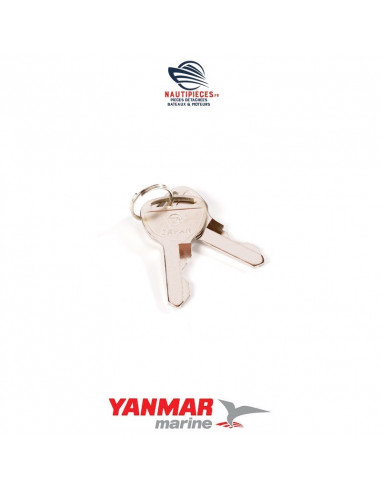 124070-91290 jeu 2 clé de contacteur ORIGINE moteurs diesel YANMAR MARINE GM YSM HM
