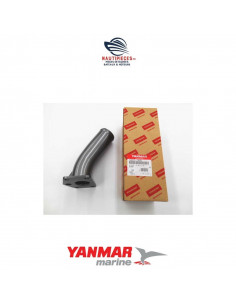 128370-13550 coude échappement moteur diesel YANMAR MARINE 3GM30 3HM35