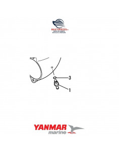 196311-92960 raccord vidange embase sail drive moteurs diesel YANMAR MARINE SD20 SD40 SD40-4T SD50 SD50-4T