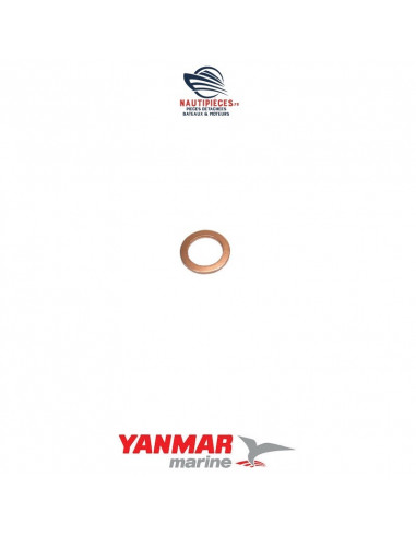 23414-080000 joint cuivre 8X1.0 circuit gasoil moteur diesel YANMAR MARINE
