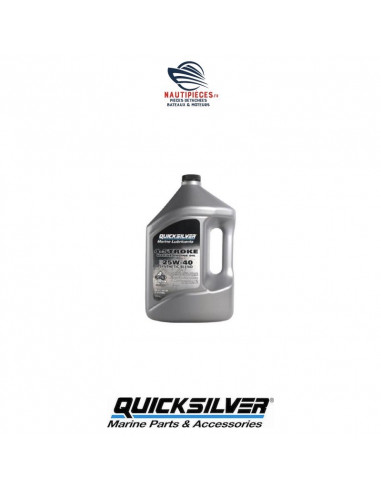 8M0086227 huile synthétique 25W40 QUICKSILVER moteur 4 temps EFI BIDON 4 LITRES 858053QE1 8M0086227 huile synthétique 25W40 QUICKSILVER moteur 4 temps EFI BIDON 4 LITRES 858053QE1