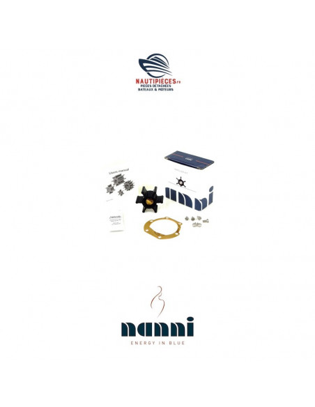860020001 kit turbine pompe eau mer moteur NANNI DIESEL N2.10 N2.14 N3.21 2.40HE 2.45ECO 2.45HE 2.50HE 3.75HE 3.90HE