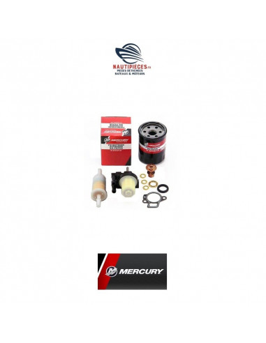 8M0090558 kit entretien 100H hors-bord MERCURY F40EFI F50EFI F60EFI 4 cylindres
