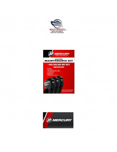 8M0090558 kit entretien service maintenance 100H ORIGINE moteurs hors-bord MERCURY MARINER F40EFI F50EFI F60EFI 4 cylindres