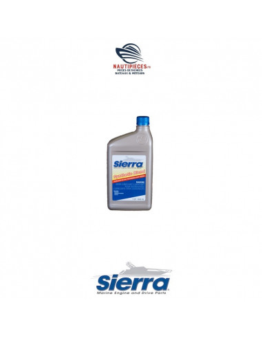 18-9650-2 huile embase semi synthèse hi-perf SIERRA type 80W90 API-GL5 18-EU9650-2 92-858064QB1 92-8M0207031 MERCURY QUICKSILVER