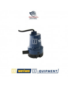 BLP12500 pompe de cale 12v 40 litres / minutes 19 mm VETUS V-QUIPMENT