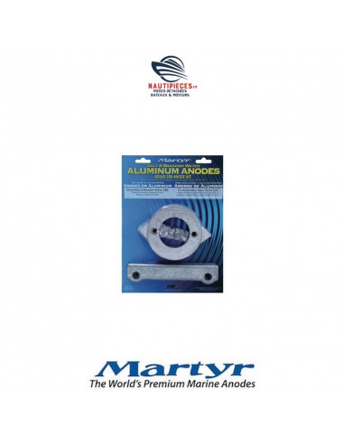 CM280KITA kit anodes aluminium MARTYR embase z drive VOLVO PENTA 280 875815 832598