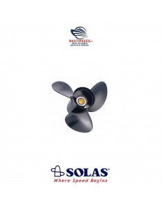 3311-114-12 hélice aluminium 3 pâles 11.4*12 SOLAS AMITA moteur hors bord HONDA MARINE 58130-ZV5-850ZA BF35 BF40 BF45 BF50 BF60