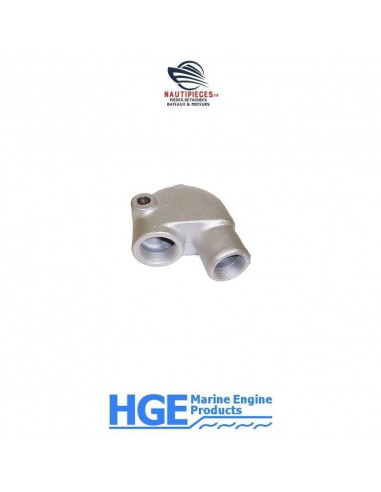 HGE3520 coude échappement adaptable HGE moteur diesel YANMAR MARINE