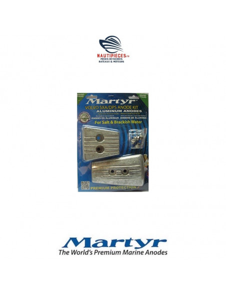 CMSXAKITA kit anodes aluminium MARTYR embase z drive VOLVO PENTA SX-A DPS-A 3888813 3888814 3888816 3888817