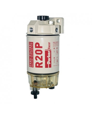 230R1230 préfiltre diesel décanteur séparateur eau carburant 30 microns 230R RACOR PARKER spin on filtration R20P