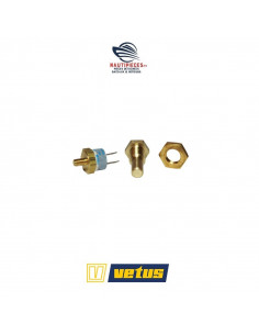 XHSM sonde alarme température pot échappement moteur VETUS DIESEL montage sur waterlock