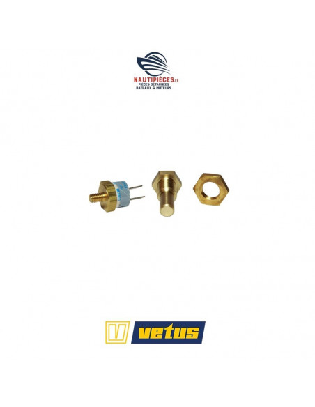 XHSM sonde alarme température pot échappement moteur VETUS DIESEL montage sur waterlock
