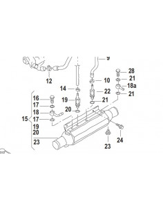 8M0067085 refroidisseur huile refroidissement moteur diesel VOLKSWAGEN MARINE TDI et SDI 4 et 5 cylindres