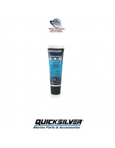 92-8M0208465 tube graisse marine téflon PTFE 2-4-C 227 grammes QUICKSILVER MERCURY MARINER 92-802859Q1 92-8M0208466