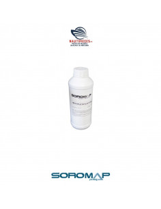 146330 bidon solvant méthyléthylcétone MEK SOROMAP préparation des tissus bateau pneumatique semi-rigide avant réparation 2