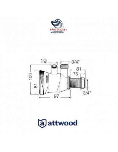 4670-7 pompe de vivier aérateur 12V ATTWOOD MARINE TSUNAMI T800 double sortie 4670-1 4670EC-1 4670EC-7 QUICKSILVER BOATS 1918118