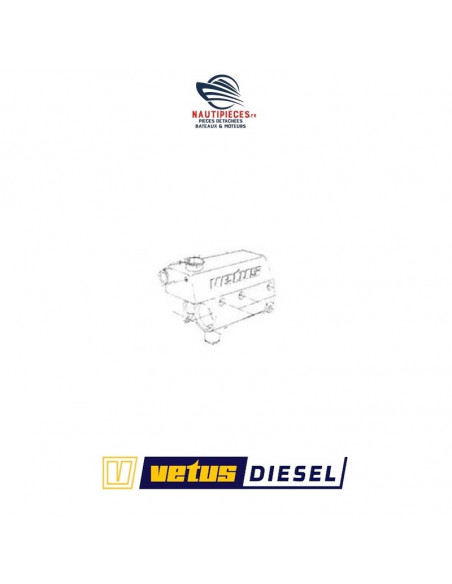 STM3895 corps seul échangeur température eau refroidissement collecteur échappement moteur VETUS DIESEL M3.10
