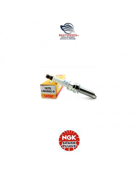 LMAR6C-9 bougie allumage NGK LMAR6C9 HONDA MARINE 31908-ZZ3-003 TOHATSU HZZ331908003