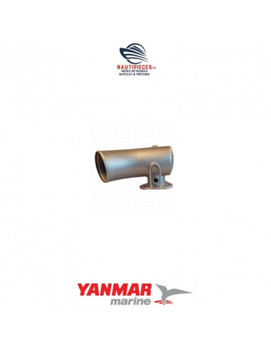 129673-13552 coude échappement moteur diesel YANMAR MARINE 129673-13551 4JH3-DTE 4JH3-HTE 4JH4-HTE 4JH4-HTE1 4JH80 4JH110