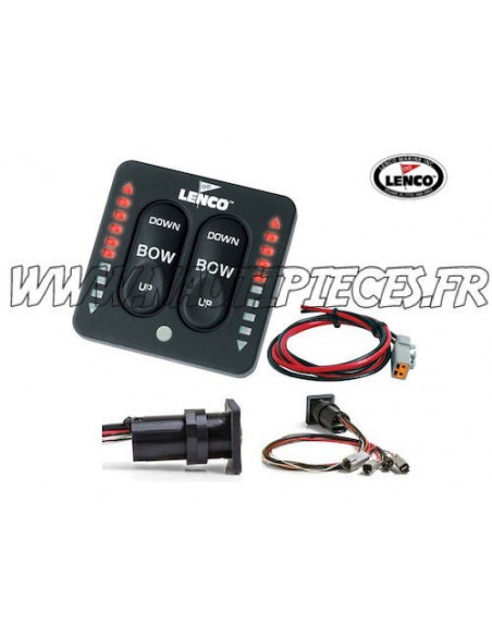 Tableau commande flaps LED LENCO 15170-001