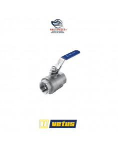 BV3/4 vanne 2 voies 3/4 inox ASI 316 VETUS