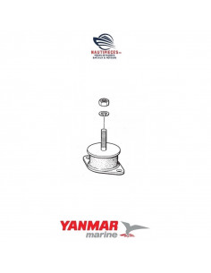 104271-08340 support silent bloc moteur diesel ORIGINE YANMAR MARINE YSM8 YSM12 2