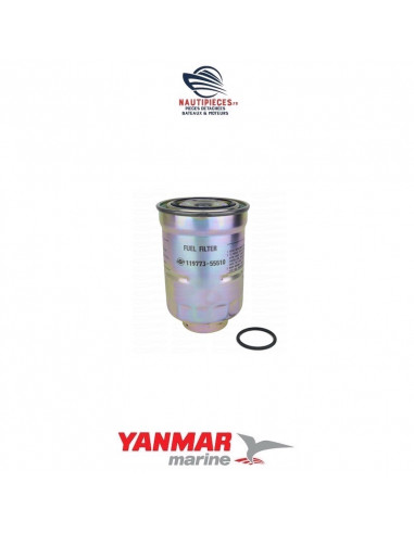 119773-55510E filtre gasoil moteur diesel YANMAR MARINE 6LP X5186100664