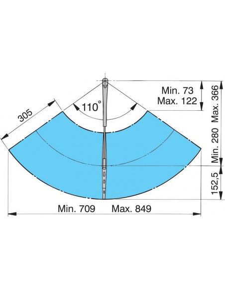 Kit moteur essuie glace ORW VETUS ORW12SET