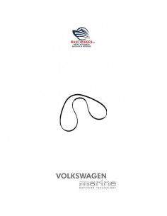 57-8M0066972 courroie d'alternateur ORIGINE moteur diesel VOLKSWAGEN MARINE TDI SDI 2.5L 5 cylindres