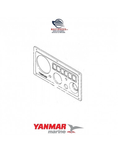 128170-91010 planche tableau bord type B moteur diesel YANMAR MARINE