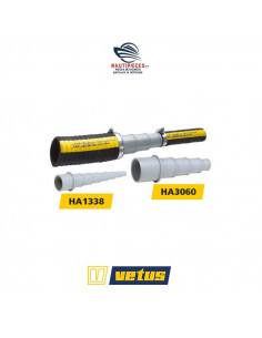 HA1338 réducteur plastique tuyau 13 à 38 mm VETUS flute synthétique