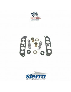 Thermostat Avec Joints Pour Moteurs Hors-bord Johnson/Evinrude 5-235HP - Remplace 5005440 8330720 777260 - Acier Inox Et Cuivre