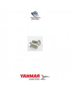 128990-42520 vis M4X8 couvercle pompe eau mer moteur diesel YANMAR MARINE 2YM15 3YM20 3YM27A 3YM30 3YM30AE 3YM30R