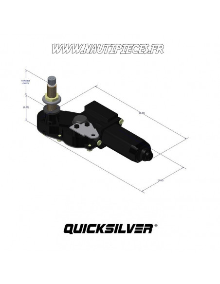 1975355 Moteur essuie glace ARVOR QUICKSILVER PILOTHOUSE à partir de 2010 AM EQUIPMENT 212-2001