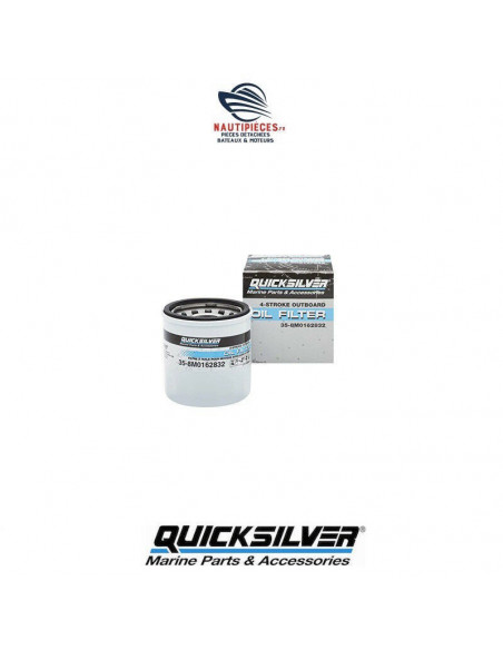 35-8M0162832 filtre huile 822626Q03 ORIGINE moteurs hors-bord 4 temps MERCURY MARINER TOHATSU 3R0-07615-0 35-8M0162831