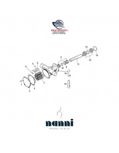 970307744 joint torique pompe eau mer moteur NANNI DIESEL