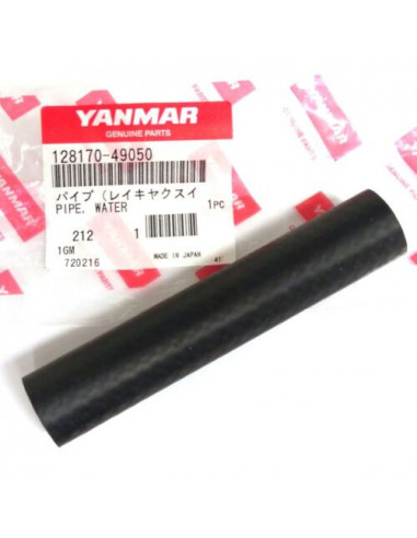 128170-49050 durite pompe eau mer couvercle thermostat moteur diesel YANMAR MARINE 1GM 1GM10