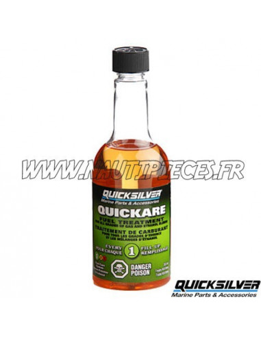 STABILISANT CARBURANT QUICKCARE QUICKSILVER 8M0079743 STABILISANT CARBURANT QUICKCARE QUICKSILVER 8M0079743