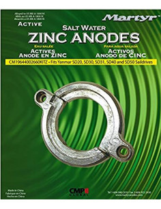 Kit anode zinc 2 parties