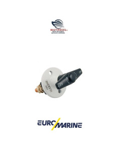 001807 coupe batterie unipolaire 300A poignée noire EUROMARINE