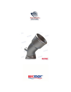 MAR13561INOX coude échappement inox ADAPTABLE moteurs diesel YANMAR MARINE 129470-13560 129470-13561 129670-13560 129670-13561