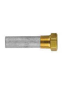 01318T Anode moteur 10X40 bouchon 3/8 TECNOSEAL CUMMINS ONAN 130-4434 YANMAR MARINE 119574-44150-01 119574-44150