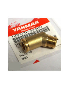 128270-49300 coude 1/4 pompe eau de mer ORIGINE moteur diesel YANMAR MARINE