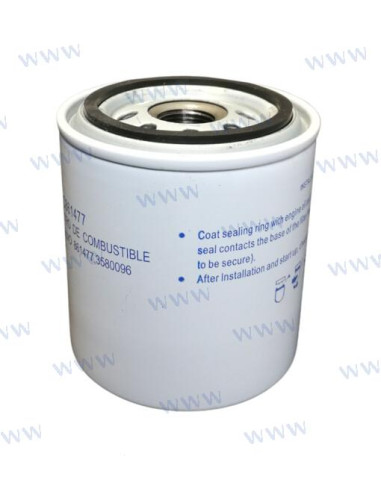 REC861477 filtre gasoil RECMAR moteurs diesel VOLVO PENTA D1 D2 861477