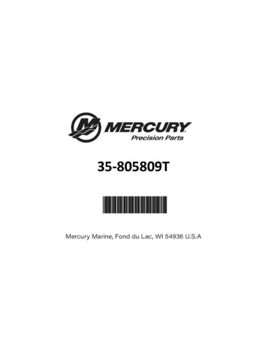 35-805809T filtre huile ORIGINE moteurs MERCRUISER MERCURY DIESEL 7.3L