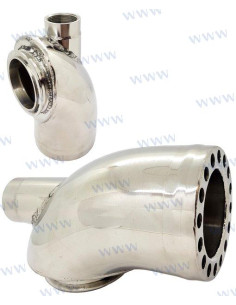 SED3092500 coude échappement ADAPTABLE moteurs diesel YANMAR MARINE 4LV 4LHA 6LPA 8LV 119773-13500 119773-13501 119773-13510