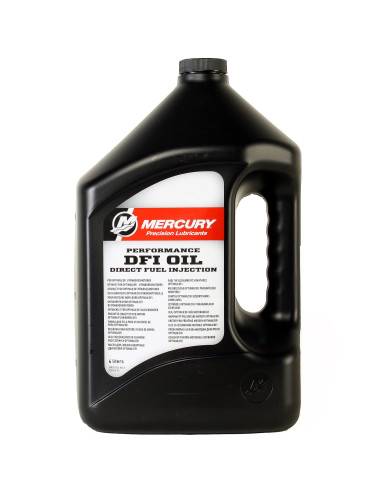 858037QB1 bidon 4 litres DFI OIL QUICKSILVER moteurs hors bord 2 temps injection électronique MERCURY MARINER OPTIMAX